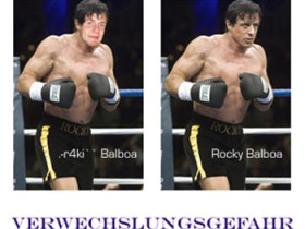 Verwechslungsgefahr