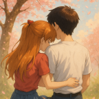 Asuka and Shinji