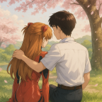 Asuka and Shinji